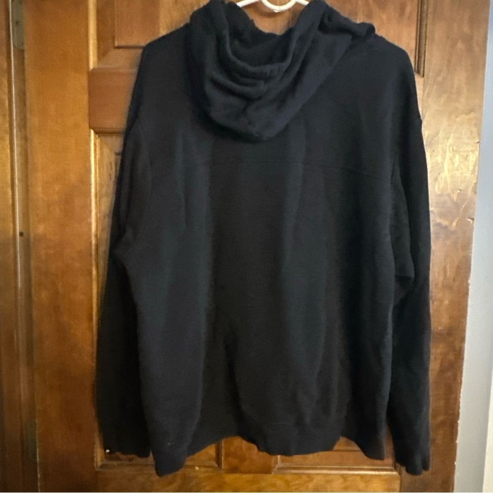 Womens Nike Hoodie Sweater L Large Black Athletic Gym Workout - Picture 7 of 7